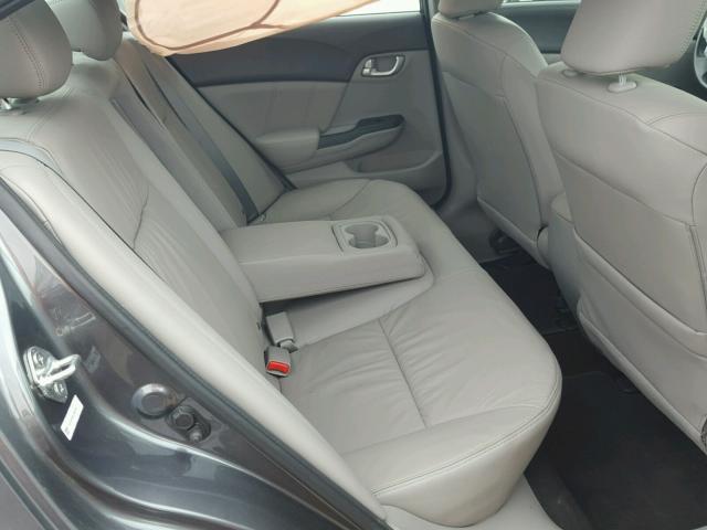 19XFB2F93CE305784 - 2012 HONDA CIVIC EXL GRAY photo 6