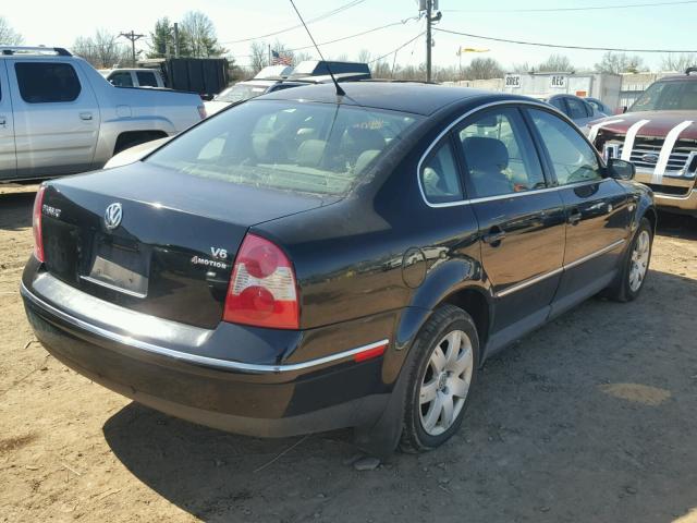 WVWTH63B93P353628 - 2003 VOLKSWAGEN PASSAT GLX 黑色 照片 4