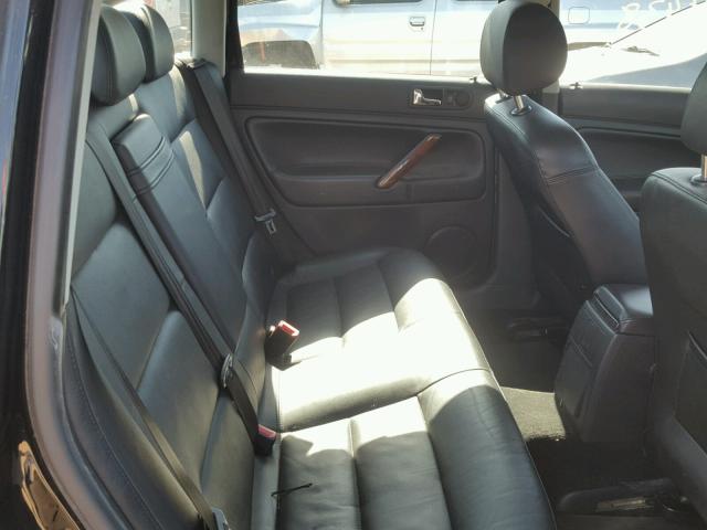 WVWTH63B93P353628 - 2003 VOLKSWAGEN PASSAT GLX 黑色 照片 6
