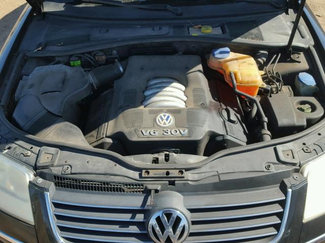 WVWTH63B93P353628 - 2003 VOLKSWAGEN PASSAT GLX 黑色 照片 7