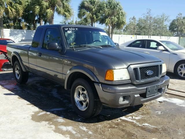 1FTYR44U54PA93222 - 2004 FORD RANGER SUP GRAY photo 1