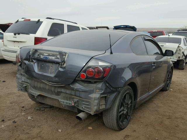 JTKDE167780273146 - 2008 TOYOTA SCION TC GRAY photo 4