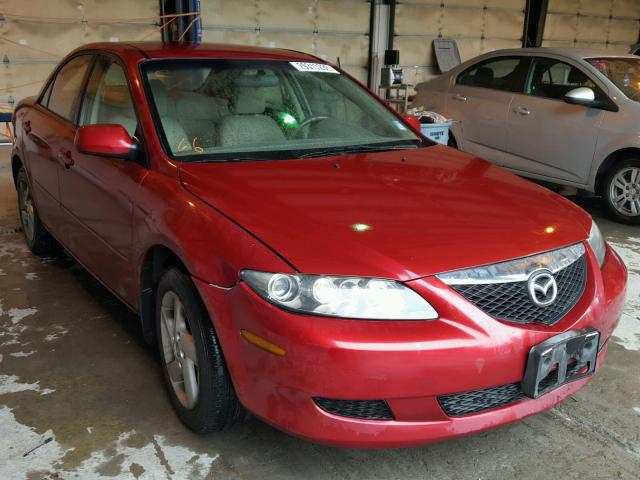 1YVFP80C935M45899 - 2003 MAZDA 6 I RED photo 1