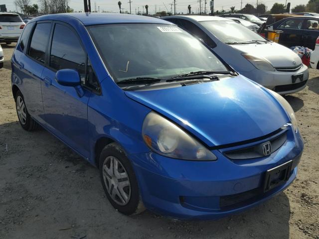 JHMGD37488S068297 - 2008 HONDA FIT BLUE photo 1