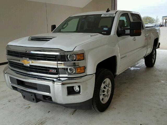 1GC1KVEY8HF144771 - 2017 CHEVROLET SILVERADO WHITE photo 2