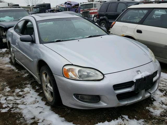 4B3AG52H81E181210 - 2001 DODGE STRATUS R/ SILVER photo 1