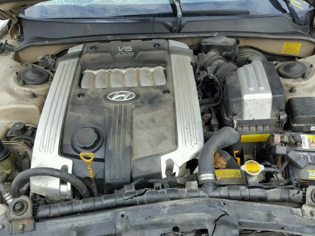 KMHFU45E25A423749 - 2005 HYUNDAI XG 350 BEIGE photo 7