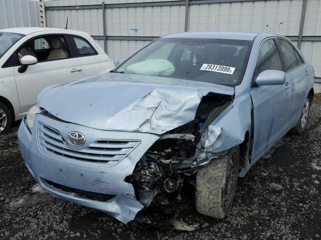 4T1BE46K37U593569 - 2007 TOYOTA CAMRY NEW BLUE photo 2