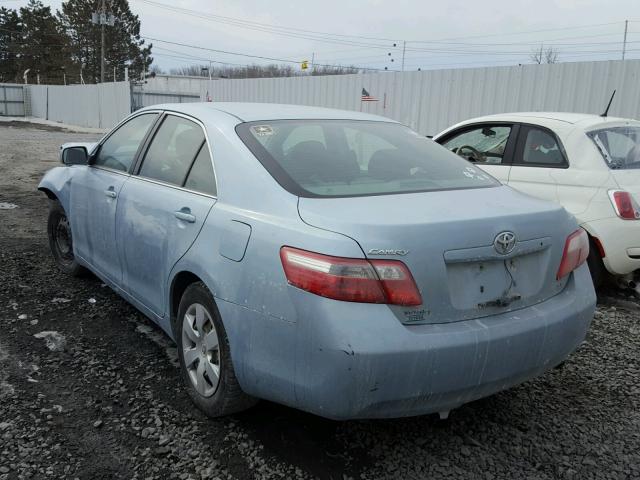 4T1BE46K37U593569 - 2007 TOYOTA CAMRY NEW BLUE photo 3