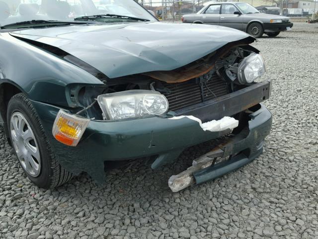 1NXBR18E62Z580737 - 2002 TOYOTA COROLLA CE GREEN photo 9