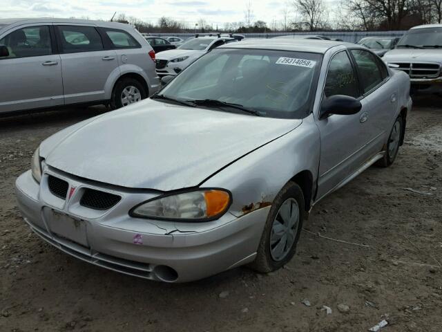 1G2NF52E94C172689 - 2004 PONTIAC GRAND AM S Gümüş foto 2