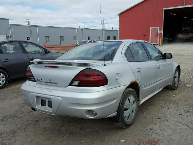 1G2NF52E94C172689 - 2004 PONTIAC GRAND AM S Gümüş foto 4
