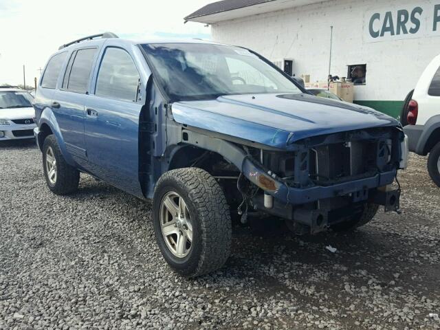 1D4HB48NX4F112282 - 2004 DODGE DURANGO SL BLUE photo 1