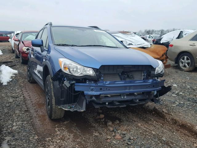 JF2GPADC6GH336396 - 2016 SUBARU CROSSTREK BLUE photo 1