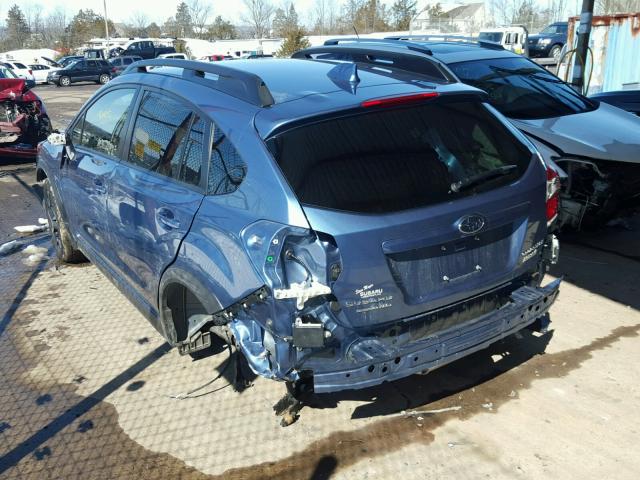 JF2GPADC6GH336396 - 2016 SUBARU CROSSTREK BLUE photo 3