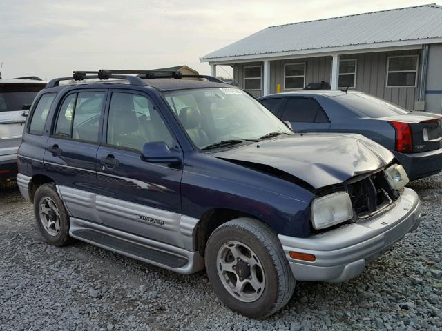 2CNBE634616912678 - 2001 CHEVROLET TRACKER LT BLUE photo 1