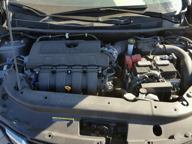 3N1AB7AP7HY358266 - 2017 NISSAN SENTRA S GRAY photo 7