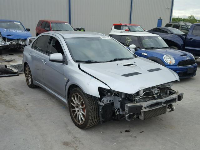 JA3AW86VX8U045759 - 2008 MITSUBISHI LANCER EVO SILVER photo 1