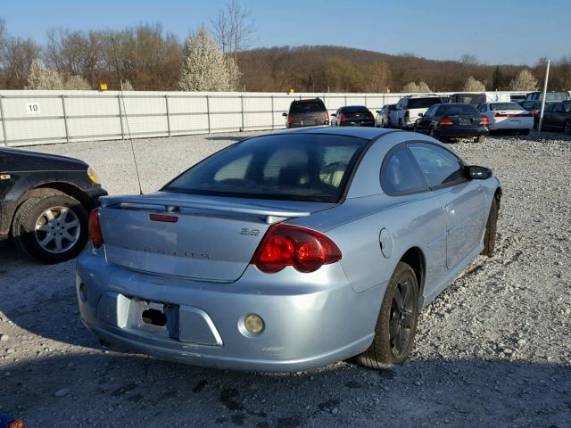 4B3AG52H44E127066 - 2004 DODGE STRATUS R/ SILVER photo 4