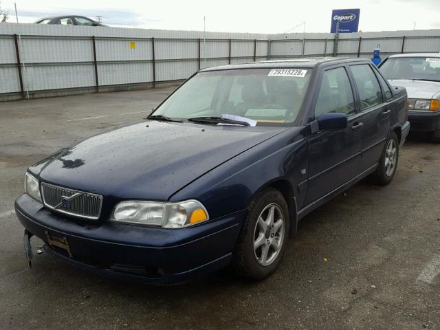 YV1LS56D8Y2636853 - 2000 VOLVO S70 GLT BLUE photo 2