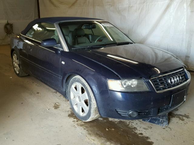 WAUDT48H46K007909 - 2006 AUDI A4 QUATTRO BLUE photo 1