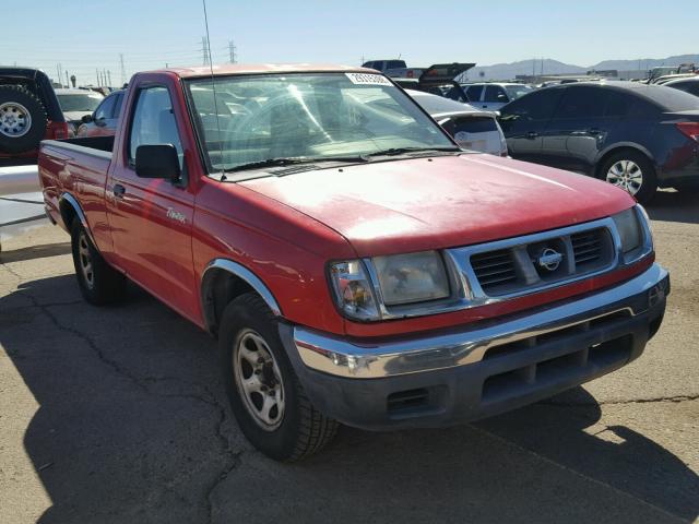1N6DD21S6YC424517 - 2000 NISSAN FRONTIER X RED photo 1
