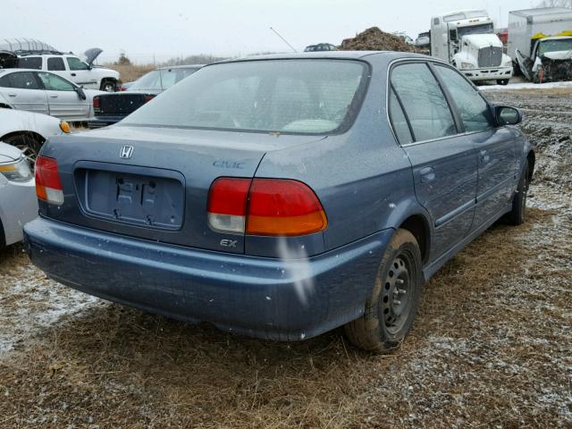 2HGEJ8640WH526484 - 1998 HONDA CIVIC EX ლურჯი ფოტო 4