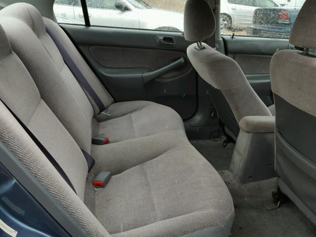2HGEJ8640WH526484 - 1998 HONDA CIVIC EX ლურჯი ფოტო 6
