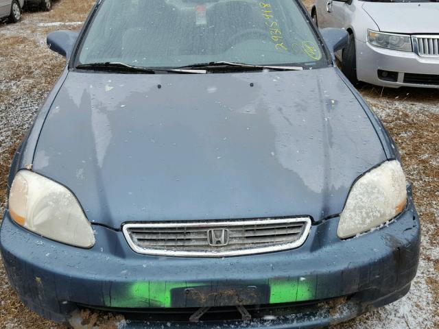 2HGEJ8640WH526484 - 1998 HONDA CIVIC EX BLUE photo 7