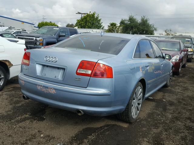 WAUMV44E47N002201 - 2007 AUDI A8 L QUATT BLUE photo 4