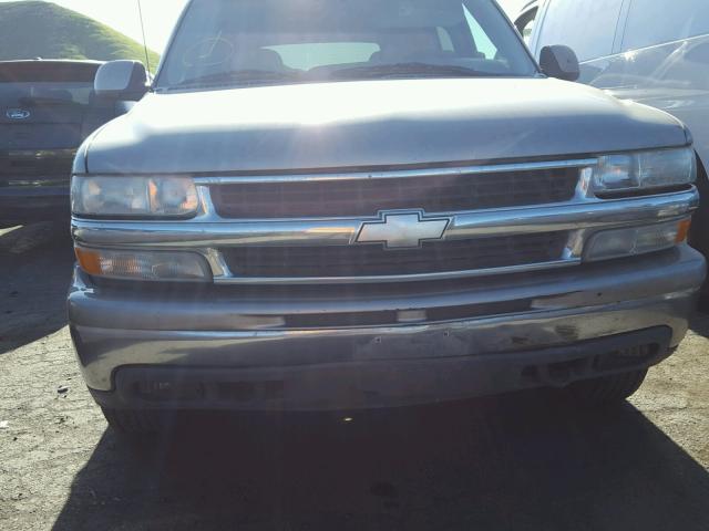 1GNEC13T81R204378 - 2001 CHEVROLET TAHOE C150 BROWN photo 9