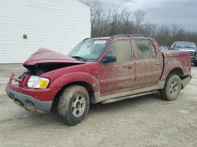 1FMZU77E43UB57657 - 2003 FORD EXPLORER S RED photo 2