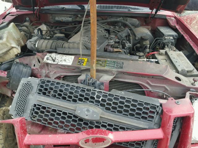 1FMZU77E43UB57657 - 2003 FORD EXPLORER S RED photo 7