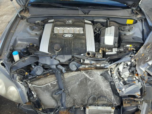 KMHFU45E32A186250 - 2002 HYUNDAI XG 350 GRAY photo 7