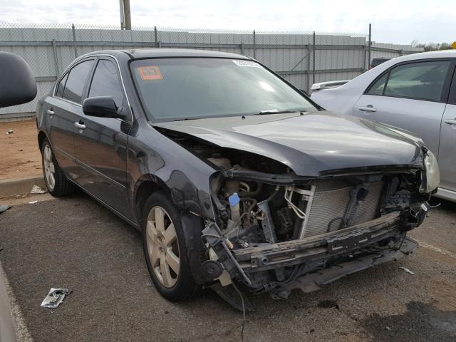 KNAGE124985169984 - 2008 KIA OPTIMA LX BLACK photo 1