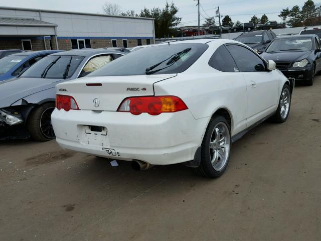 JH4DC53882C028958 - 2002 ACURA RSX WHITE photo 4