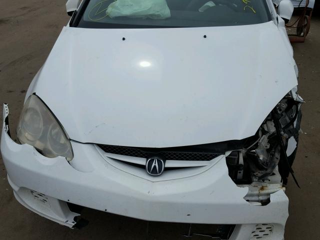 JH4DC53882C028958 - 2002 ACURA RSX WHITE photo 7