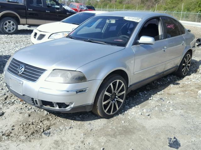 WVWMD63B63P333689 - 2003 VOLKSWAGEN PASSAT GL SILVER photo 2