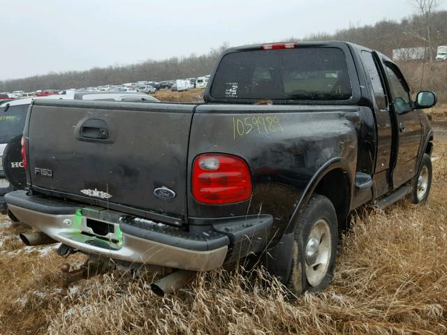 2FTRX08L9YCA73583 - 2000 FORD F150 Черный фото 4