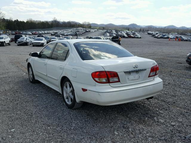 JNKDA31A44T209896 - 2004 INFINITI I35 WHITE photo 3