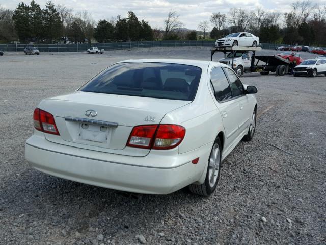 JNKDA31A44T209896 - 2004 INFINITI I35 WHITE photo 4