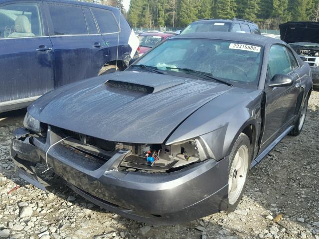 1FAFP42X33F442799 - 2003 FORD MUSTANG GT CHARCOAL photo 2