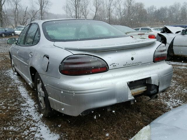 1G2WP52K61F211059 - 2001 PONTIAC GRAND PRIX SILVER photo 3
