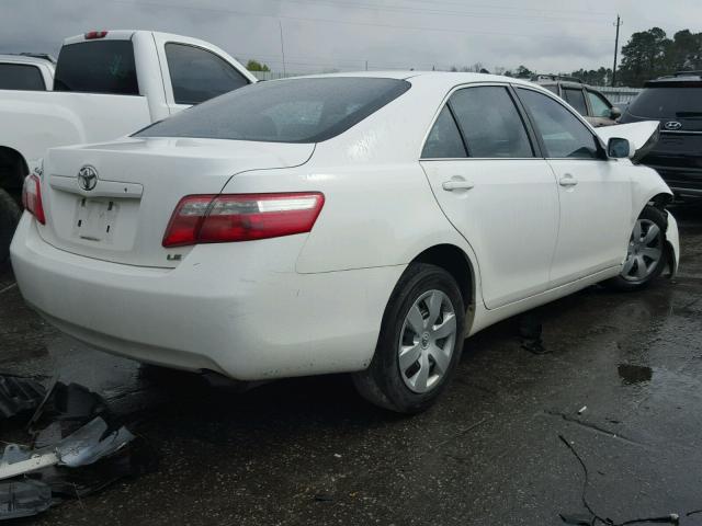 4T1BE46K47U656887 - 2007 TOYOTA CAMRY NEW WHITE photo 4