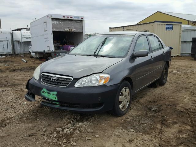 1NXBR32E37Z927257 - 2007 TOYOTA COROLLA CE GRAY photo 2