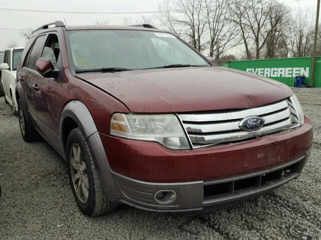 1FMDK02W38GA42321 - 2008 FORD TAURUS X S BURGUNDY photo 1