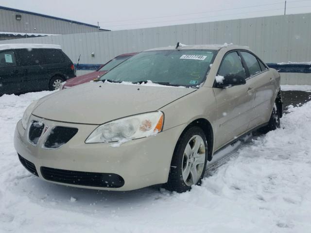 1G2ZG57B894190700 - 2009 PONTIAC G6 TAN photo 2