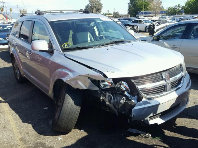 3D4GG67V39T170726 - 2009 DODGE JOURNEY R/ SILVER photo 1