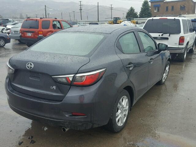 3MYDLBZV5GY144499 - 2016 TOYOTA SCION IA GRAY photo 4