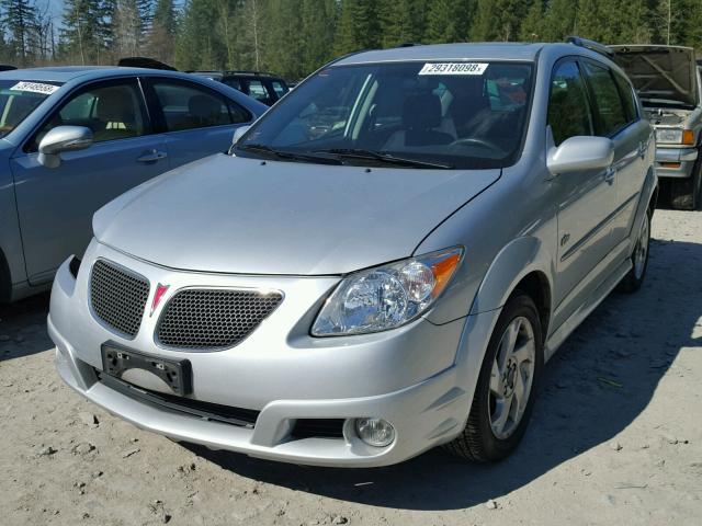 5Y2SL65897Z402929 - 2007 PONTIAC VIBE SILVER photo 2